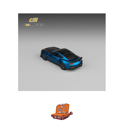 CM Model Ford Mustang Dark Horse Blue Ember Metallic (CM64-DarkHorse-01)