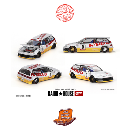 Mini GT #139 Kaido House Honda Civic (EF) Kanjo V1