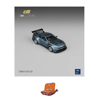 CM Model Ford Mustang GTD (Blue) (CM64-GTD-02)