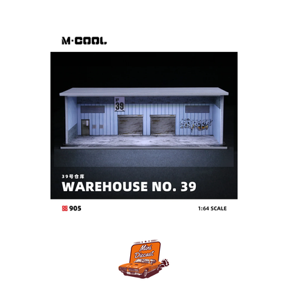 MoreArt M·COOL 1:64 Assembly Scene of Warehouse 39 (MC914905) (With Light)