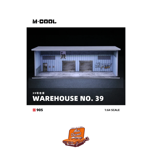 MoreArt M·COOL 1:64 Assembly Scene of Warehouse 39 (MC914905) (With Light)