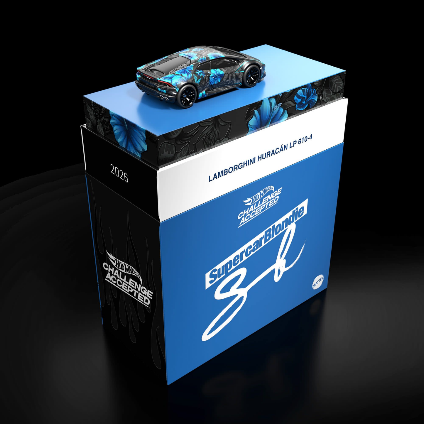 (Pre-Order) Hot Wheels x Supercar Blondie x Lamborghini Huracán LP 610-4 "Lucy" JWB72