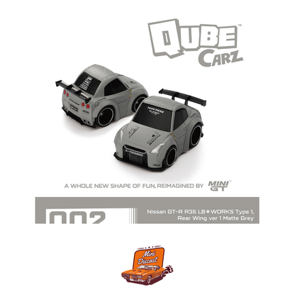 QubeCarz by MINI GT – Set of 6 – 001 to 006 (Imported)