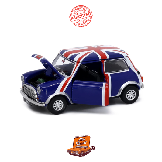 Tiny City No.02 Mini Cooper Mk Union Jack 1:50 Scale