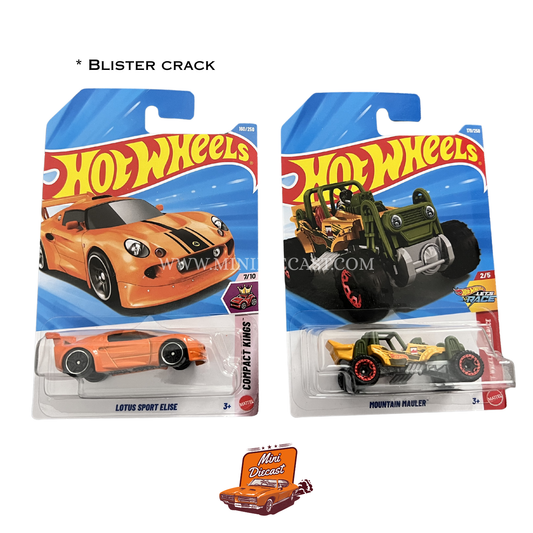 Hot Wheels Mainline (Set of 2) – Lotus Sport Elise / Mountain Mauler