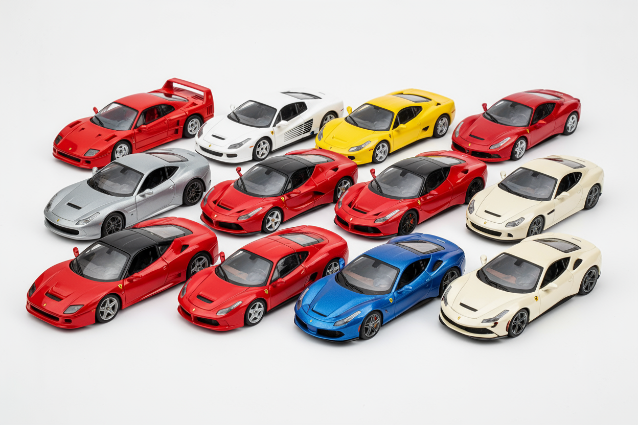 12 ferraris