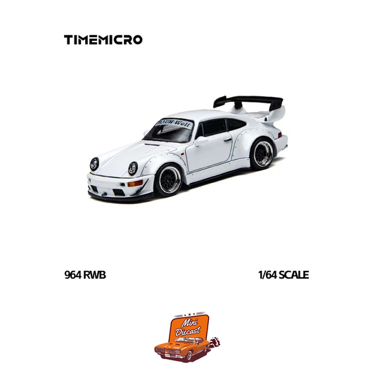 Time Micro RWB 964 Porsche White (TM648502)