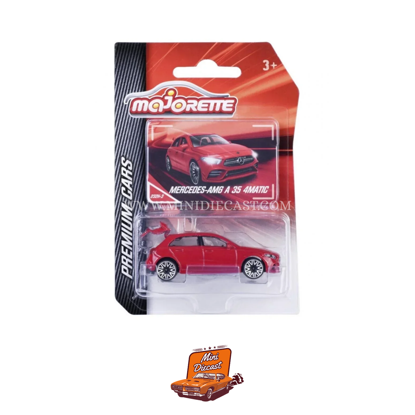 Majorette Premium Cars Mercedes-AMG A35 4MATIC Red 1:64