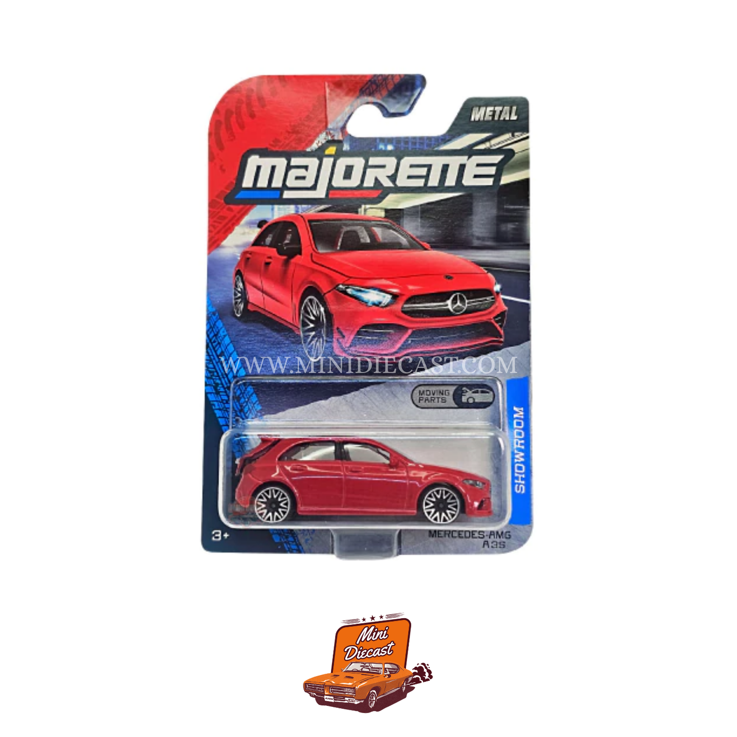 Majorette Showroom Premium Cars Mercedes-AMG A 35 Red