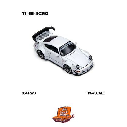 Time Micro RWB 964 Porsche White (TM648502)