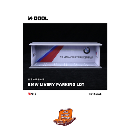 MoreArt M·COOL 1:64 BMW Livery Parking Lot (MC914915) (With Light)