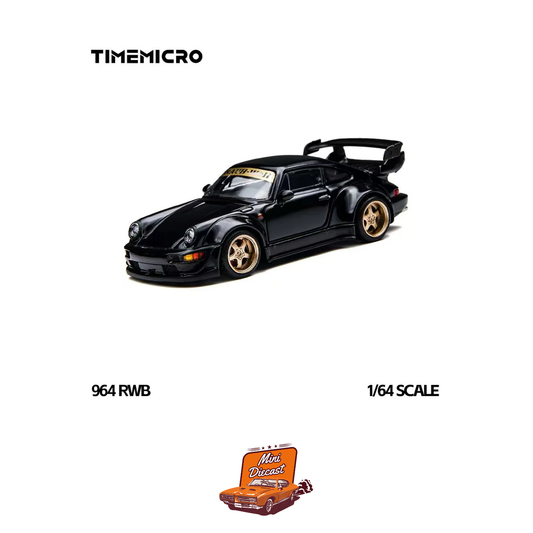 Time Micro Porsche RWB 964 Black (TM648503)