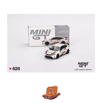 Mini GT #626 Honda Civic Type R 2023 Honda Thanks Day Vietnam (Imported)