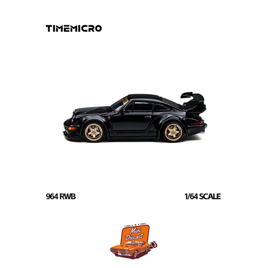 Time Micro Porsche RWB 964 Black (TM648503)