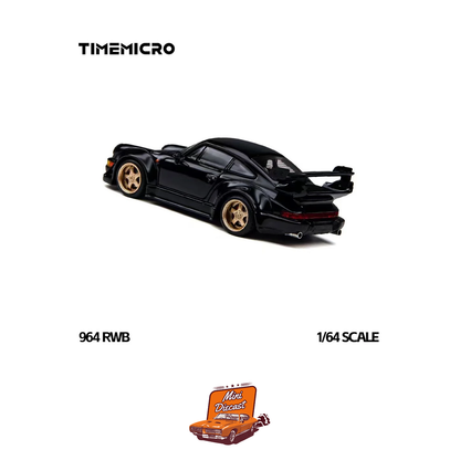 Time Micro Porsche RWB 964 Black (TM648503)