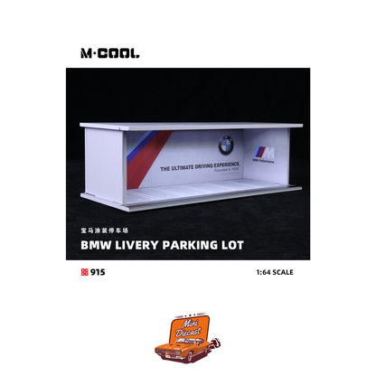 MoreArt M·COOL 1:64 BMW Livery Parking Lot (MC914915) (With Light)