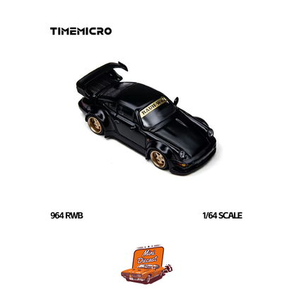 Time Micro Porsche RWB 964 Black (TM648503)