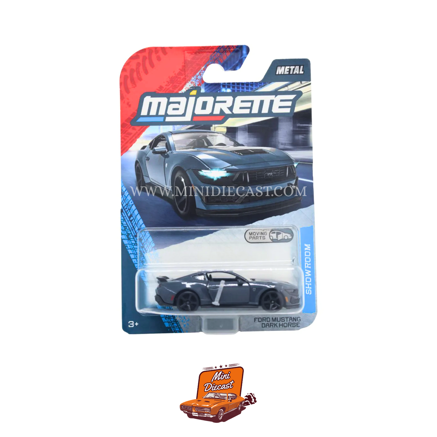 Majorette Showroom Premium Cars Ford Mustang Dark Horse