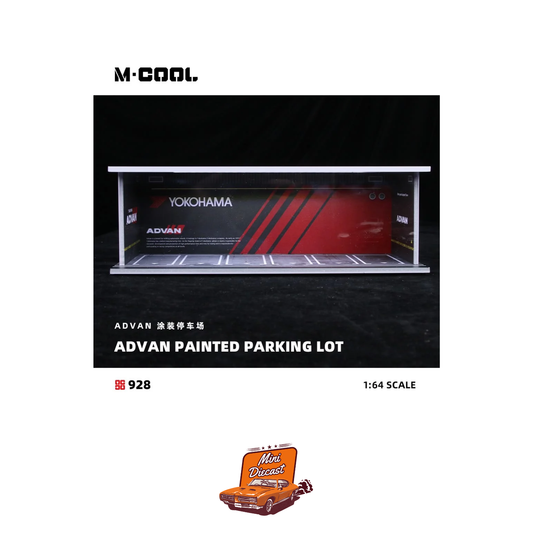 MoreArt M·COOL 1:64 Advan Livery Parking Lot (MC914928) (With Light)