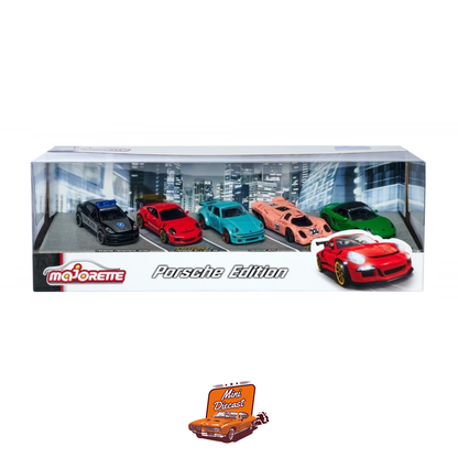 Majorette Porsche Edition – 5 Cars Gift Pack