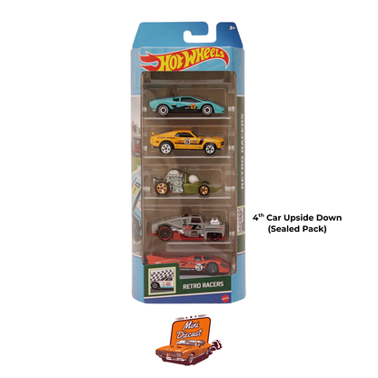 Hot Wheels Retro Racers 5 Pack