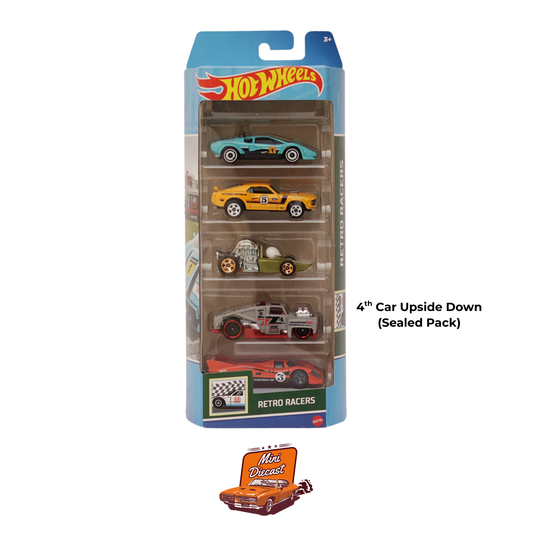 Hot Wheels Retro Racers 5 Pack