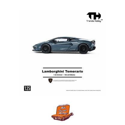 Trends Hobby Lamborghini Temerario Matte Blue 1:64 (241082(A))