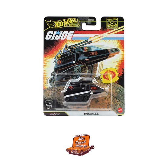 Hot Wheels Premium Pop Culture Cobra H.I.S.S. (G.I. Joe)