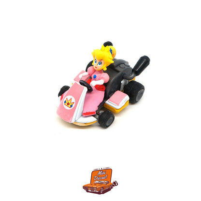 Mario Kart Pull Back Collection with Rubber Tyres (Imported)