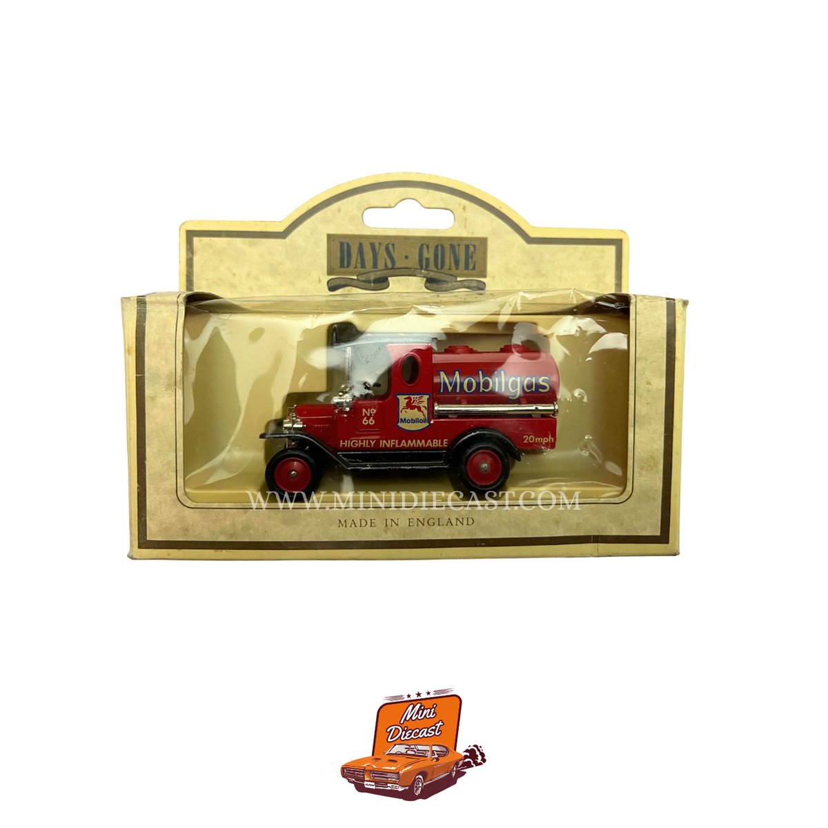 Lledo Days Gone 1920 Model 'T' Ford Tanker Mobile Gas (8019)