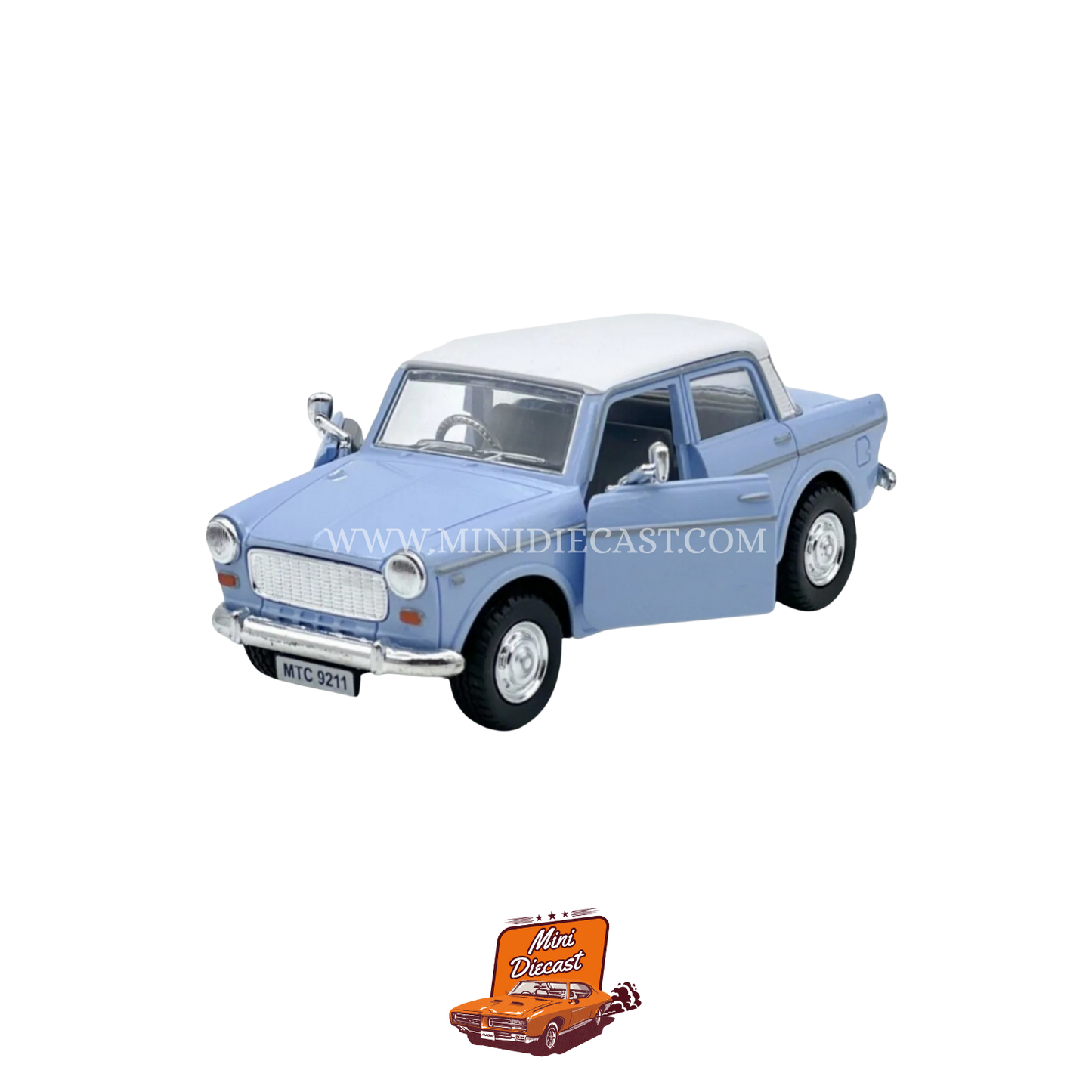 Centy Toys Fiat Queen 70’s Padmini – Light Blue