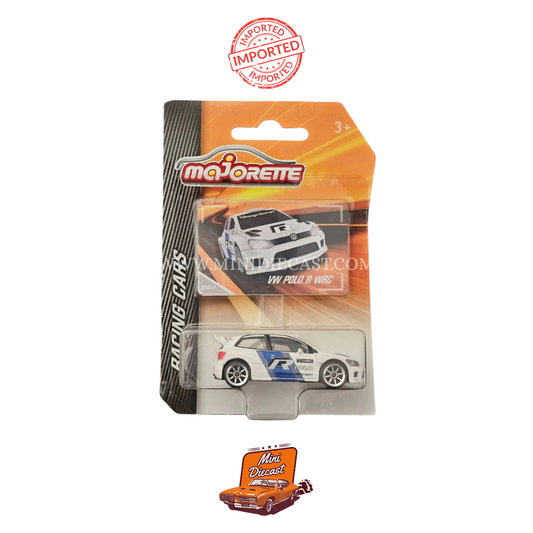 Majorette Racing Cars Volkswagen Polo R WRC (White) (Imported)