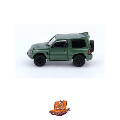INNO64 Mitsubishi Pajero Evolution Satin Green IN64-EVOP-SGRE