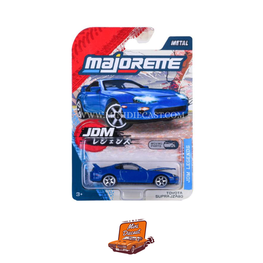 Majorette JDM Legends Toyota Supra Szabo Blue