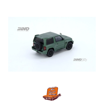 INNO64 Mitsubishi Pajero Evolution Satin Green IN64-EVOP-SGRE