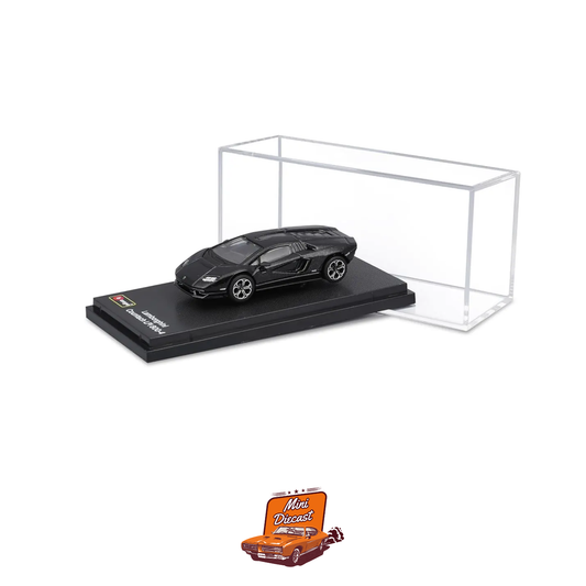 Bburago 1:64 Lamborghini Countach LPI 800-4 with Acrylic Display Box Black