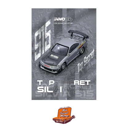 INNO64 Top Secret Silvia (S15) Silver IN64-S15TS-SIL