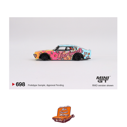 Mini GT #698 Nissan Skyline Kenmeri Liberty Walk LBWK KUMA Edition (Imported)