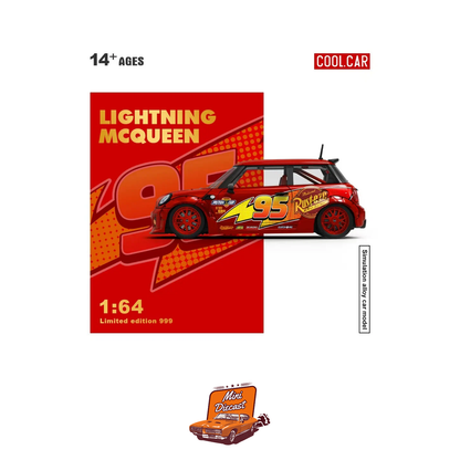 COOLCAR Mini Cooper Lightning McQueen (#95) Livery (CC643646)