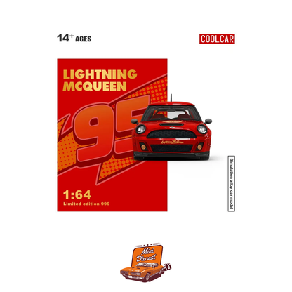 COOLCAR Mini Cooper Lightning McQueen (#95) Livery (CC643646)
