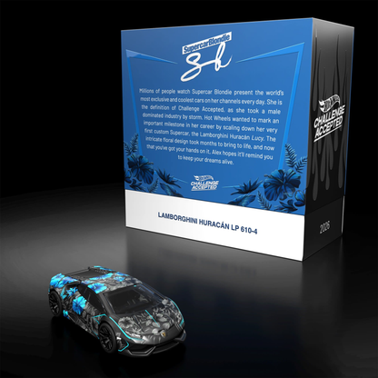 (Pre-Order) Hot Wheels x Supercar Blondie x Lamborghini Huracán LP 610-4 "Lucy" JWB72