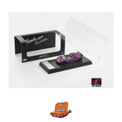 LCD Pagani Zonda HP Shanghai Toy Fair Special Package 2025 Carbon Purple 1:64