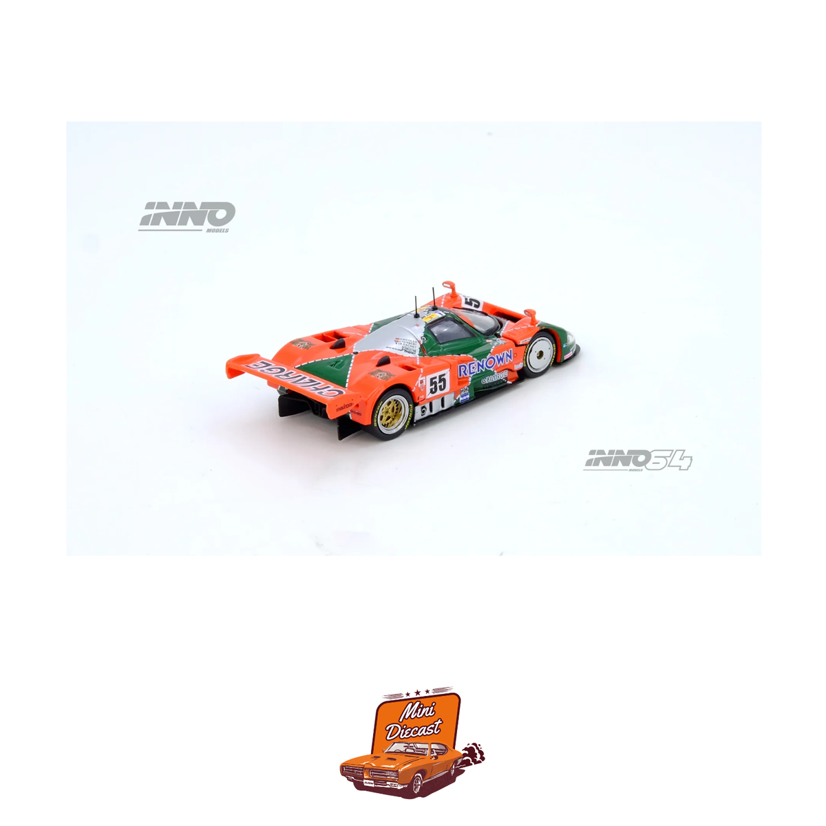 INNO64 Mazda 787B Winner at 24 Hours of Le Mans 1991 IN64-787B-LM91W