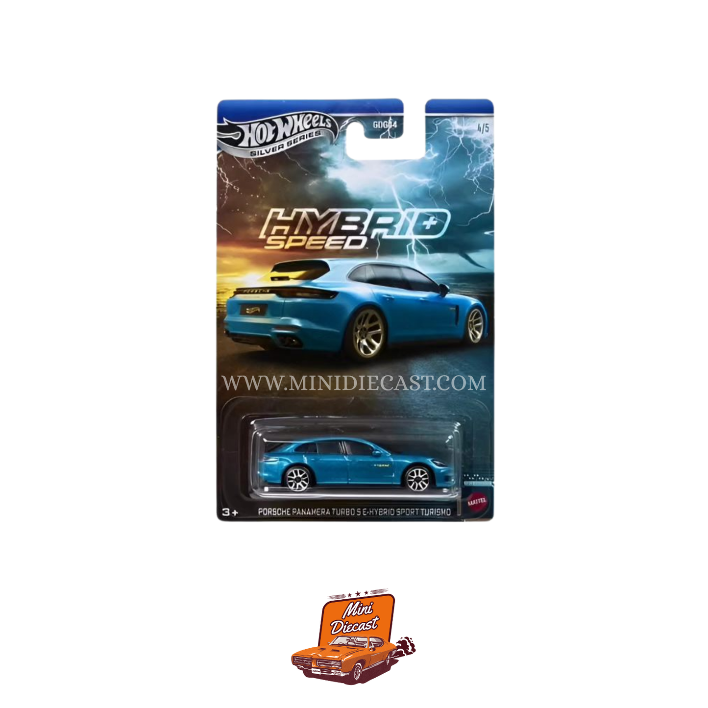 Hot Wheels Silver Series Hybrid Speed – Set of 5