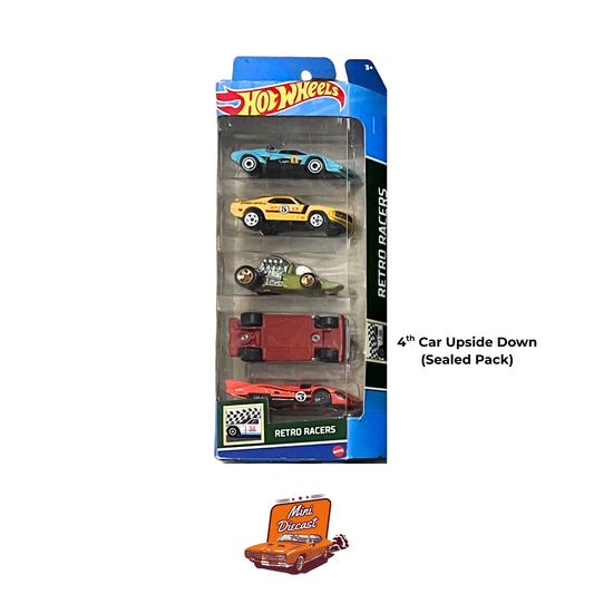 Hot Wheels Retro Racers 5 Pack