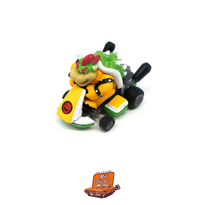 Mario Kart Pull Back Collection with Rubber Tyres (Imported)