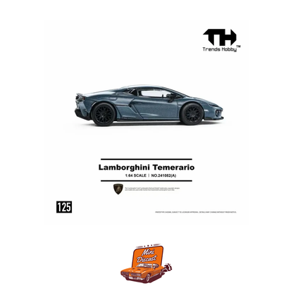 Trends Hobby Lamborghini Temerario Matte Blue 1:64 (241082(A))