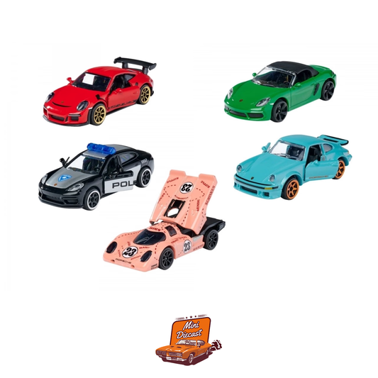 Majorette Porsche Edition – 5 Cars Gift Pack