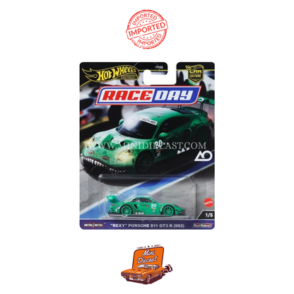 Hot Wheels Premium Car Culture – Rexy Porsche 911 GT3 R (992) (With Protector Case) Imported