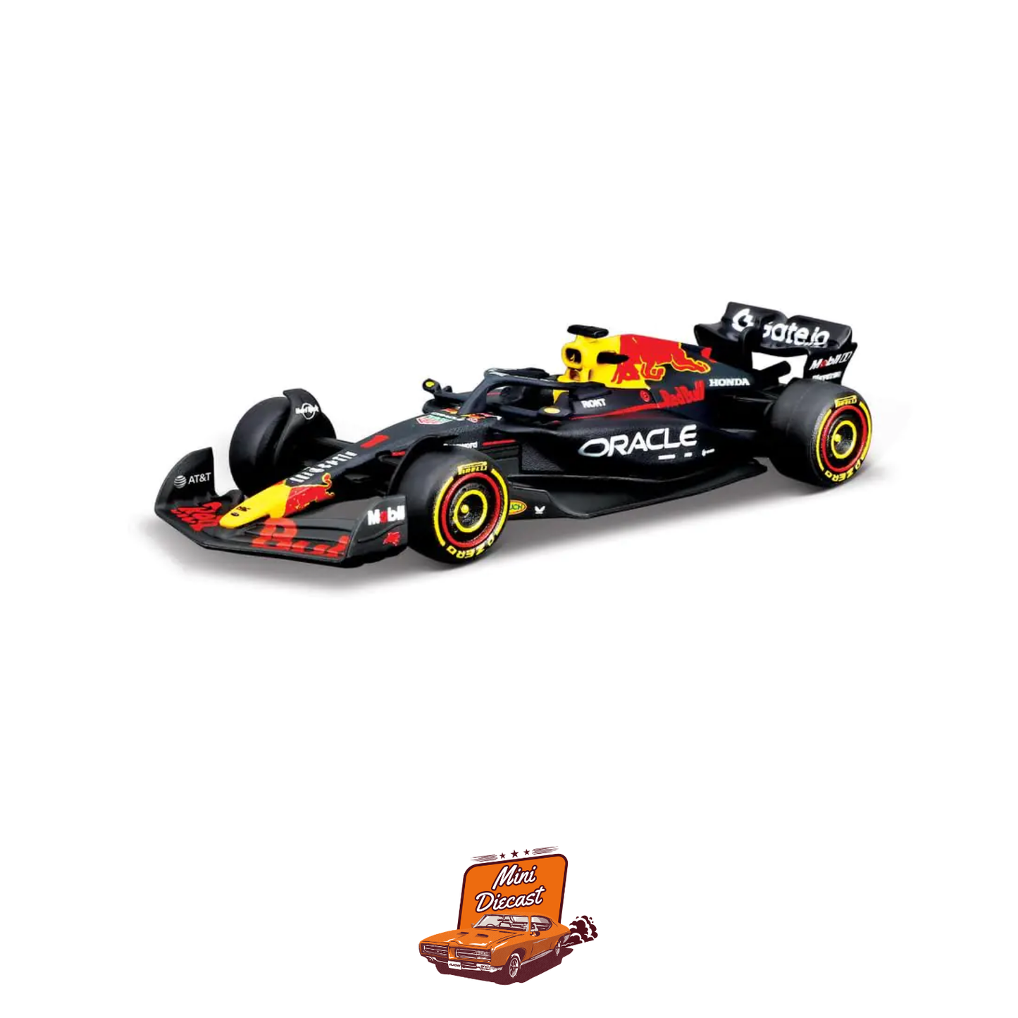 Bburago 1:64 F1 Oracle Red Bull Racing RB21 Max Verstappen with Acrylic Display Box